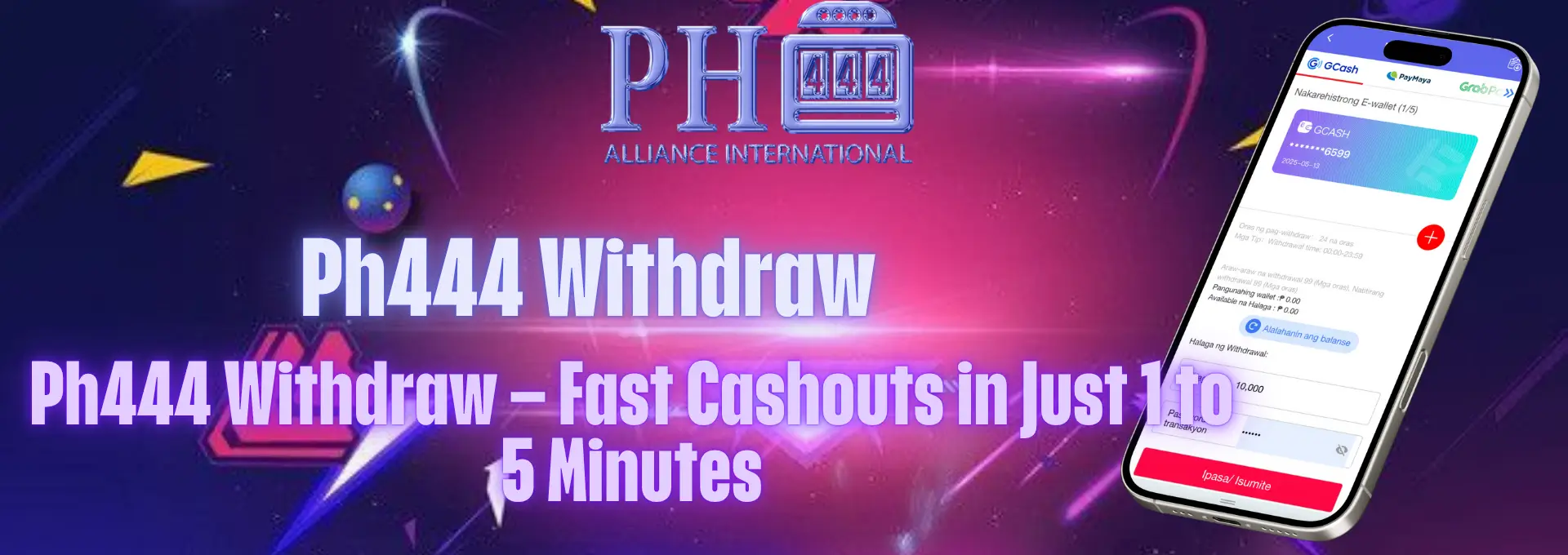 Ph444 Withdraw